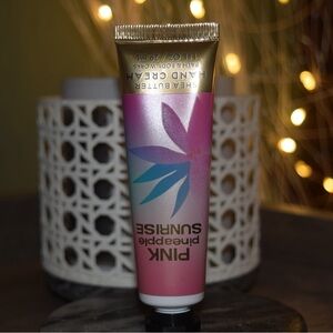 Pink Pineapple Sunrise Hand Cream Bath and Body Works 3 for 15